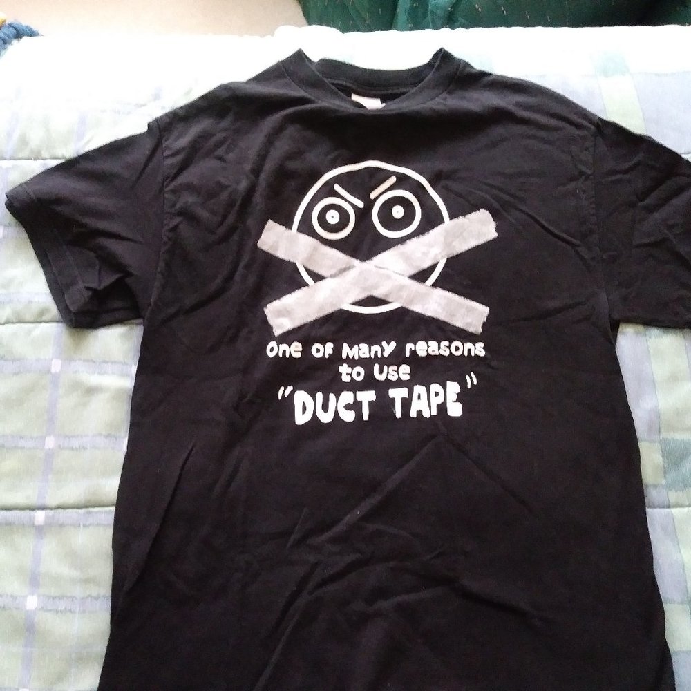 Men's Black Graphic T